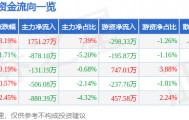 股票行情快报：泰和新材（002254）5月12日主力资金净买入1751.27万元