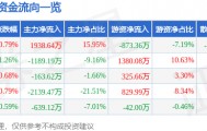 股票行情快报：泰和新材（002254）6月6日主力资金净买入1938.64万元