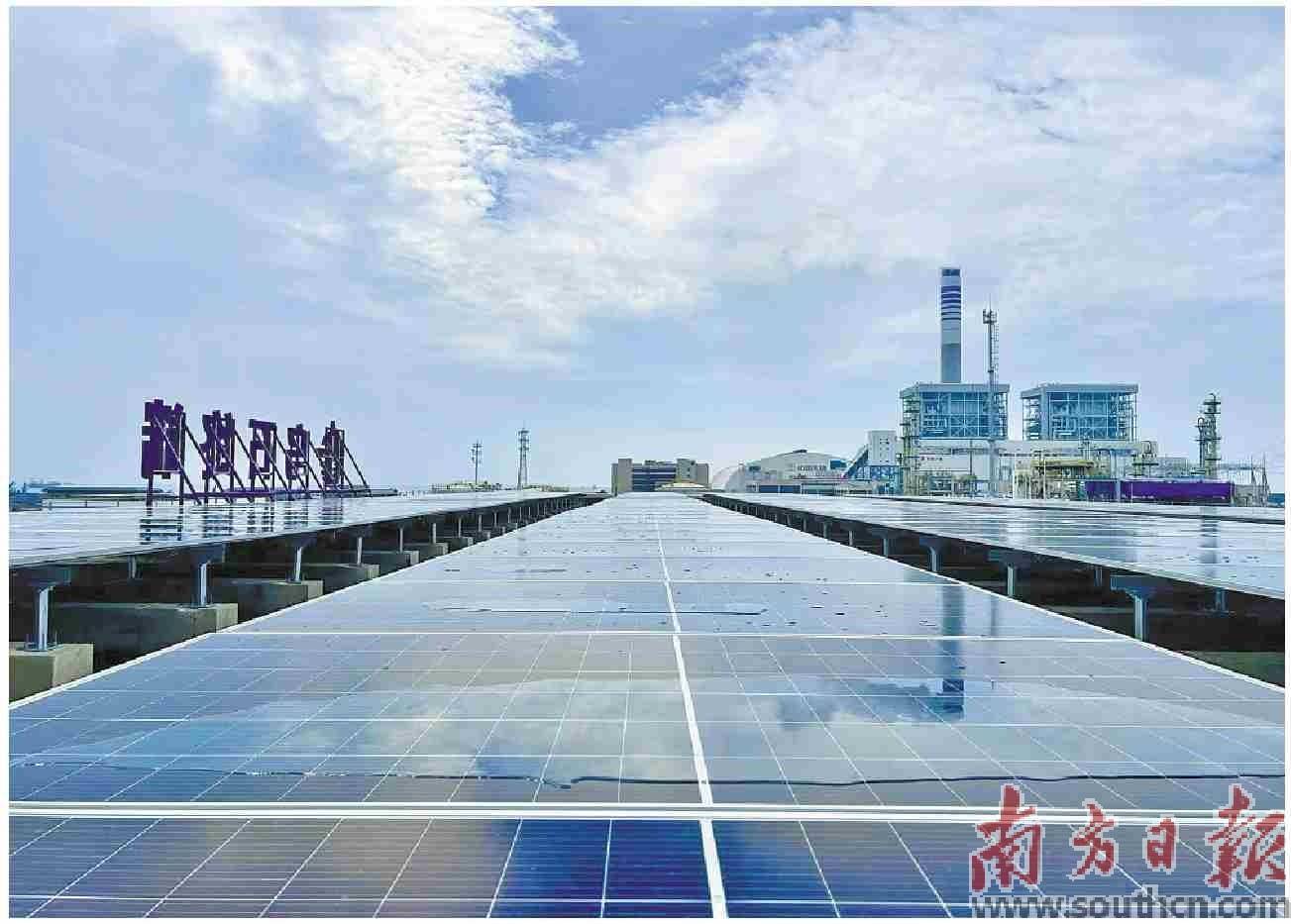 中国海油乌石终端光伏电站成功并网发电
