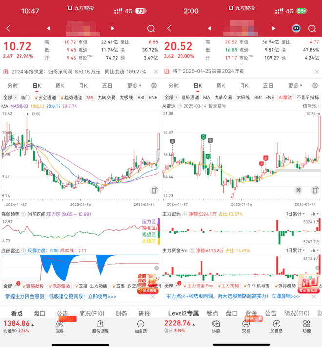 功能革新与用户体验双重跃升，九方智投股票行情软件双端全面升级