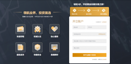 贵金属开户(贵金属开户送50美元)